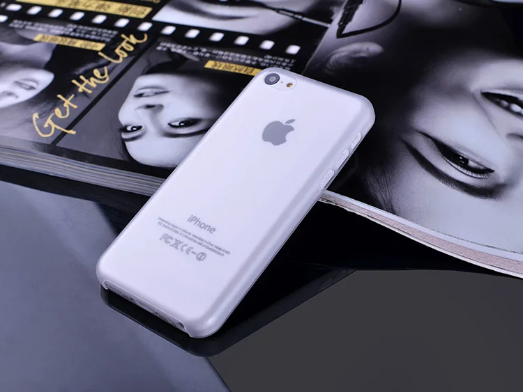 High sale case cover skin for iphone 5c 4.0&quot inch soft plastic matte translucent PC protector mobile cell phone shell |