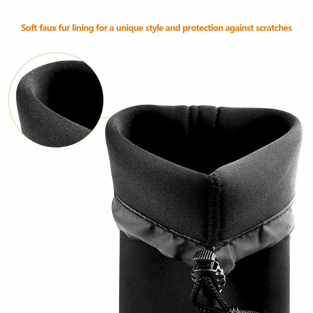 Чехлы для объективов spash 4 шт./лот плотный защитный чехол из неопрена Canon Nikon Pentax Sony