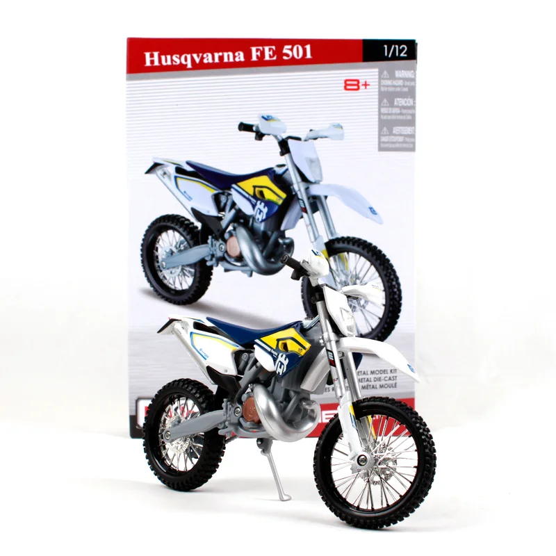 Maisto 1:12 Husqvarna FE 501 сборные наборы для мотоциклов и велосипедов своими руками в