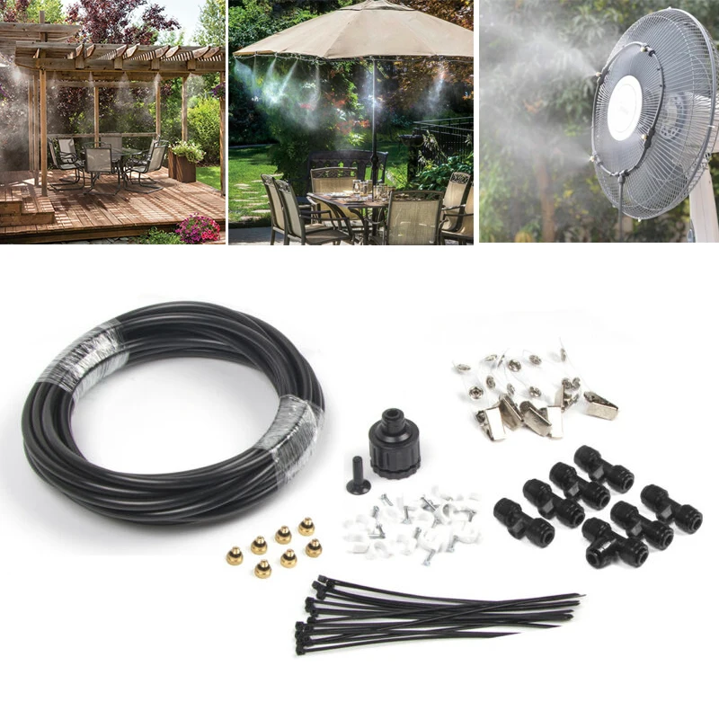 Туманная система охлаждения воды туман оросительное сопло открытый сад патио