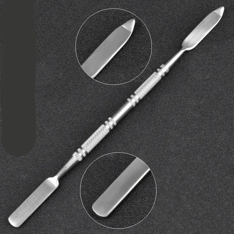 Основа шпатель из нержавеющей стали смешивание косметический карандаш цветной