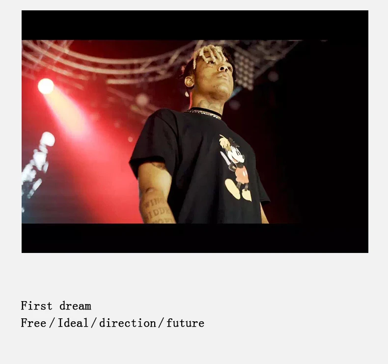 Футболка мужская женская хип-хоп Футболка XXXTENTACION Swag хлопковые футболки пародия аниме принт футболка Ins Горячая XXXTENTACION месть Топы