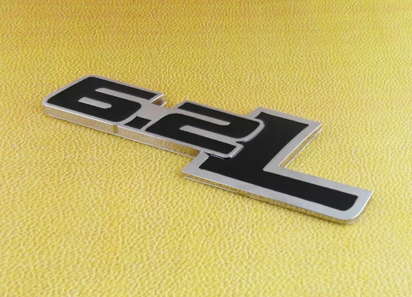 Auto Car chrome Black 6.2 L 6.2L for Camaro Hood Fender Emblem Badge Sticker | Автомобили и мотоциклы