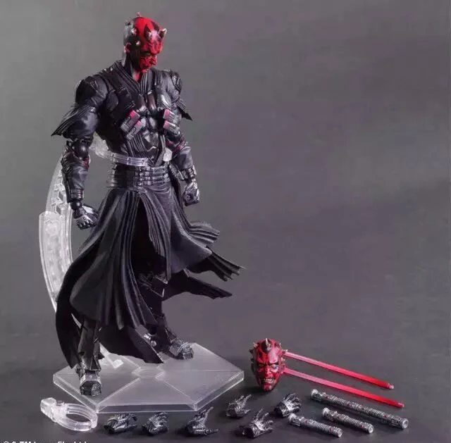Play Arts PA черный рыцарь 27 см ПВХ фигурка куклы игрушки Детский подарок | Игрушки и