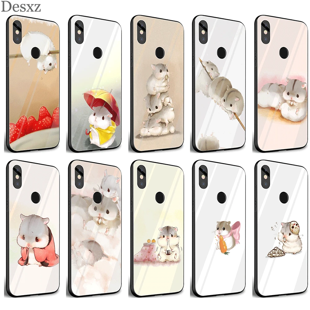 Мобильный чехол для телефона Стекло Xiaomi mi 8 Lite A1 A2 9 (США) красные Примечание 5 6 7 Pro 6A