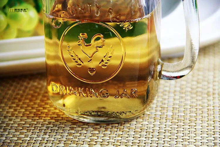 1PC 500ML Glass Whiskey Liquor Wine Cocktail cock cup Libby glass taro cents Mexican beverage retro bottle JR 1090 | Дом и сад