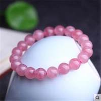 genuine natural rose quartz pink bracelet madagascar stretch best woman 7mm 8mm 9mm round beads crystal aaaaa drop shipping