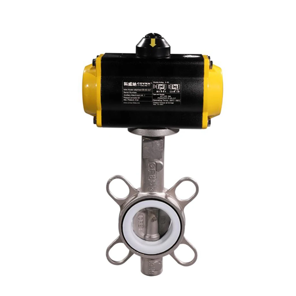 DN80 3 &quotSS304 нержавеющая кража с PTFE герметизация пневматический привод воздушный