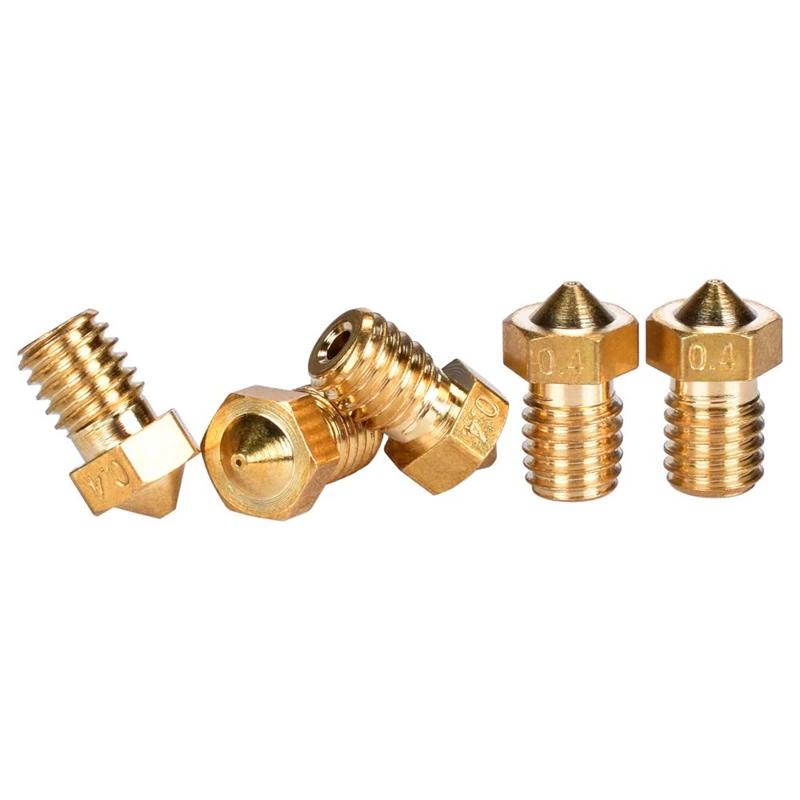 3D-M6 0.4mm Extruder Nozzle Print Head For 1.75mm Filament 3D Printer (Pack Of 6Pcs) | Компьютеры и офис