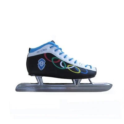 Olympic blue 1 пара, зимняя обувь для взрослых и подростков, профессиональная теплая обувь для катания на коньках со льдом, удобная обувь для начинающих 7 видов стилей - Цвет: Olympic blue