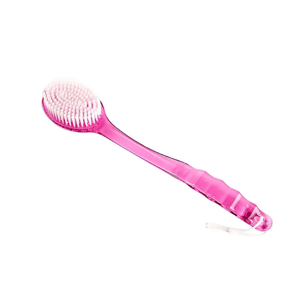 

Long Handled Plastic Body Bath Shower Back Brush Scrubber Skin Cleaning Massager