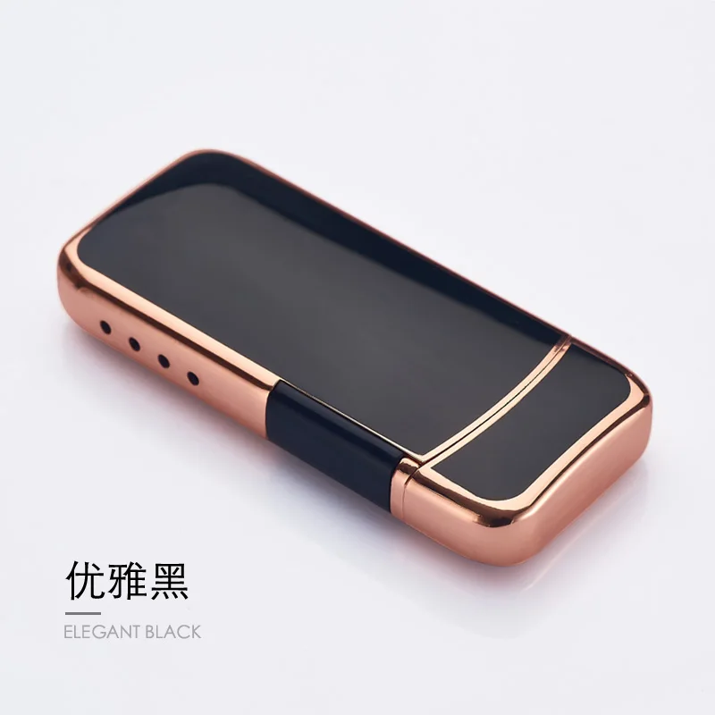 Индуктивная USB Зажигалка с двойной дугой перезаряжаемая Электронная
