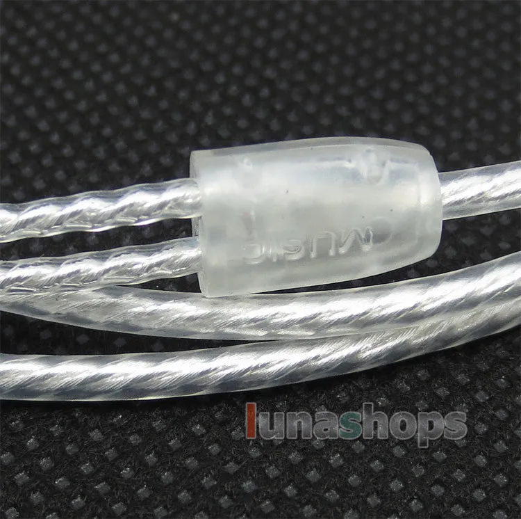 LN004672 6N OCC серебряный шнур с покрытием хедафон кабель для Shure shure srh1440 srh1840 SRH1540