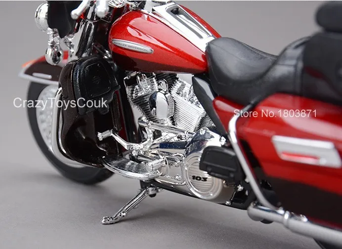 Maisto 2013 Electra Glide Ультра ограниченное количество 1:12 мотоциклов литой под давлением металлический спортивный велосипед модель игрушки в коробке для детей
