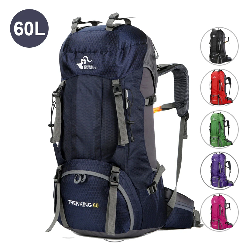 Открытый спортивная сумка 60L Для мужчин женщин Путешествия Водонепроницаемый