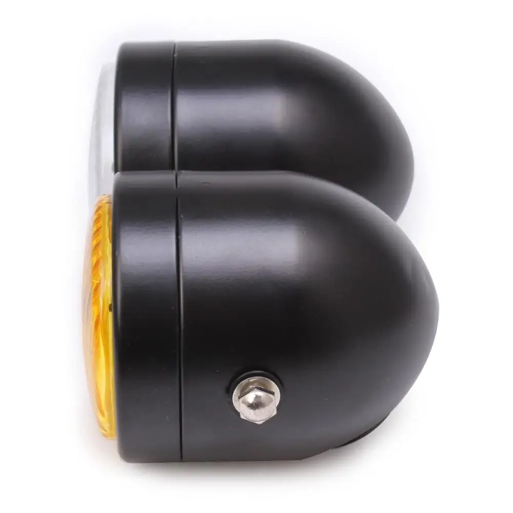 Мотоцикл Cafe Racer ретро двойной держатель фары вилка двойная передняя фара для Harley