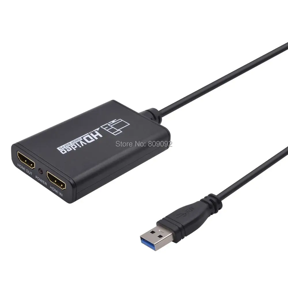 1080P USB 3 0 конвертер ТВ тюнер аудио игра видео захвата карты 60FPS HDMI Full HD Захват