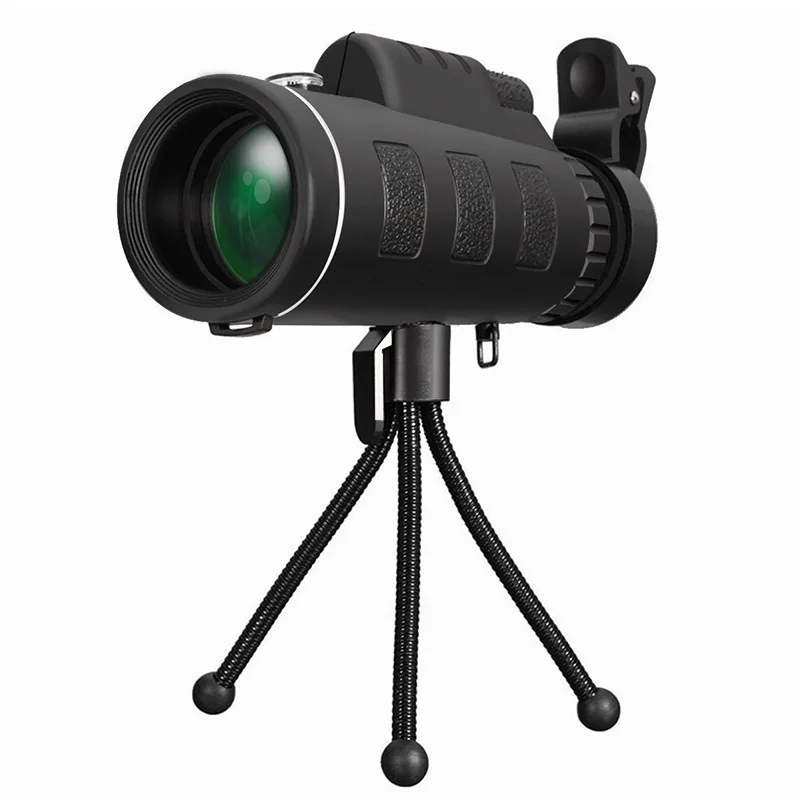 Высокая мощность 40X60 портативный оптический зум телескоп монокулярный HD Бинокль