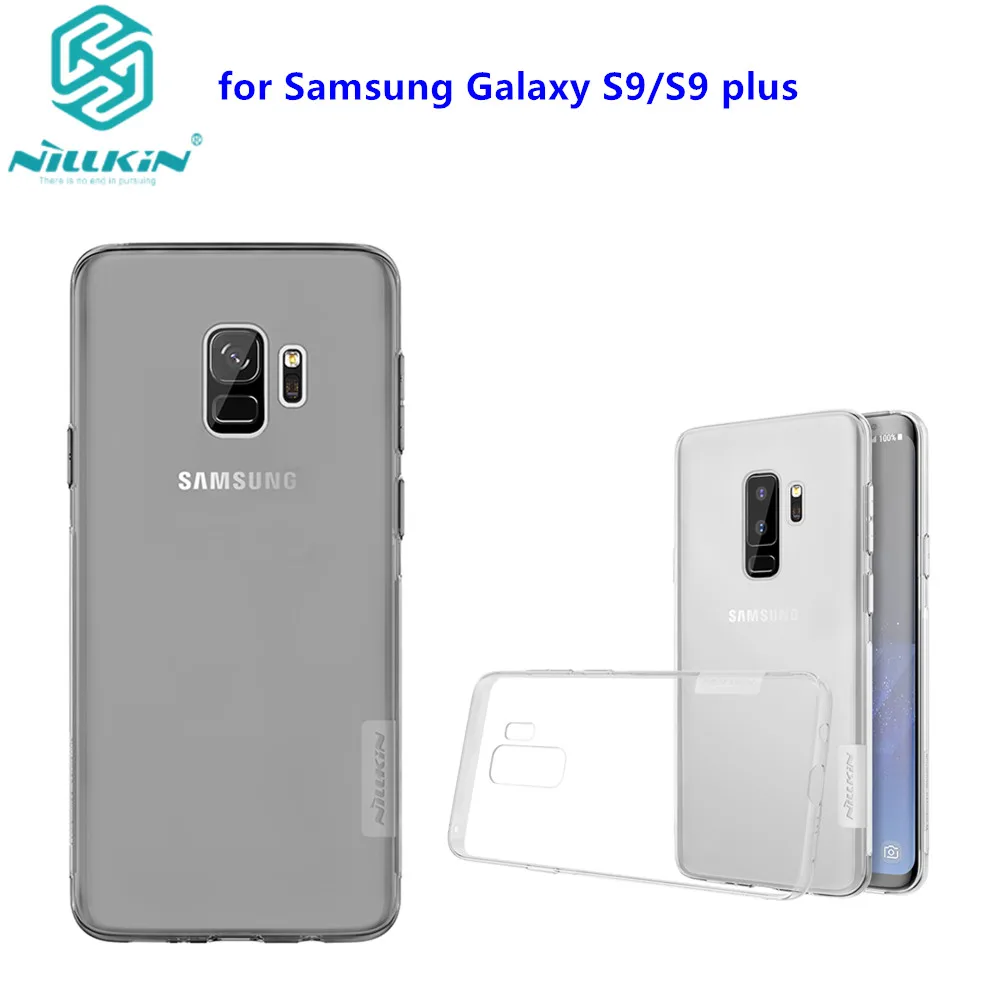 Чехол из ТПУ для Samsung Galaxy S9 NILLKIN Nature прозрачный Ультратонкий чехол plus мягкий