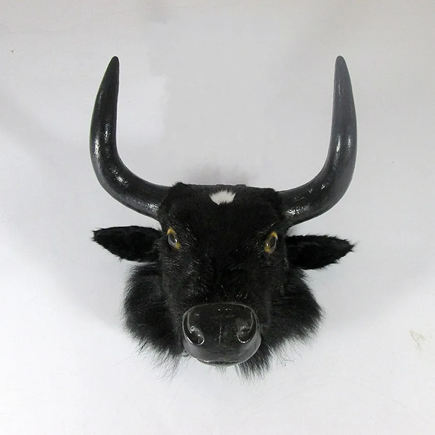 Simulation cow hanging animals hang crafts exhibition hall pendant sitting room home decoration photography props | Дом и сад