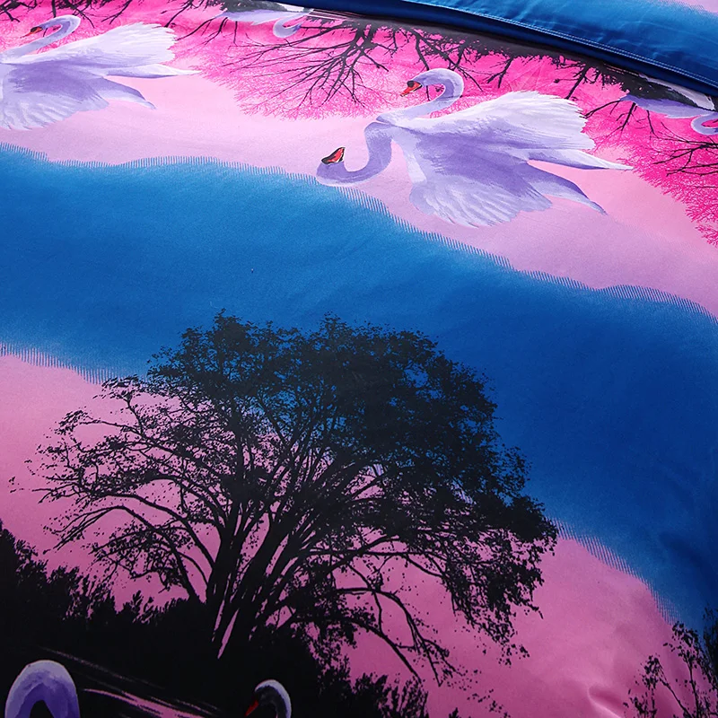 Комплект постельного белья 4 предмета пододеяльник + простыня наволочка | Дом и