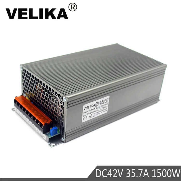 DC42V 1500W Универсальный DC24V DC36V DC42V DC48V DC55V DC60V DC70V DC80V DC90V 1500 W Переключатель источник питания Трансформатор 110 V 220 V AC-DC USP - Цвет: DC42V 1500W