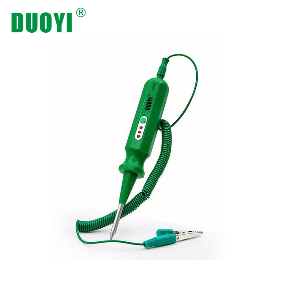 Фото DUOYI DY10 Электрический Мощность светодиодный световой индикатор Напряжение ручка