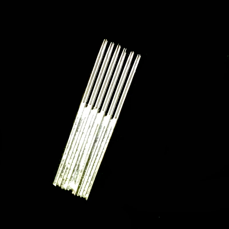 

Бесплатная доставка, 6 * 3R лезвие для перманентного макияжа бровей, микроблейдинг, иглы для 3D вышивки, ручная тату-машинка