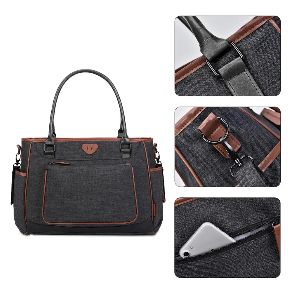 Сумка для детских подгузников BRINCH модная водонепроницаемая сумка с большой