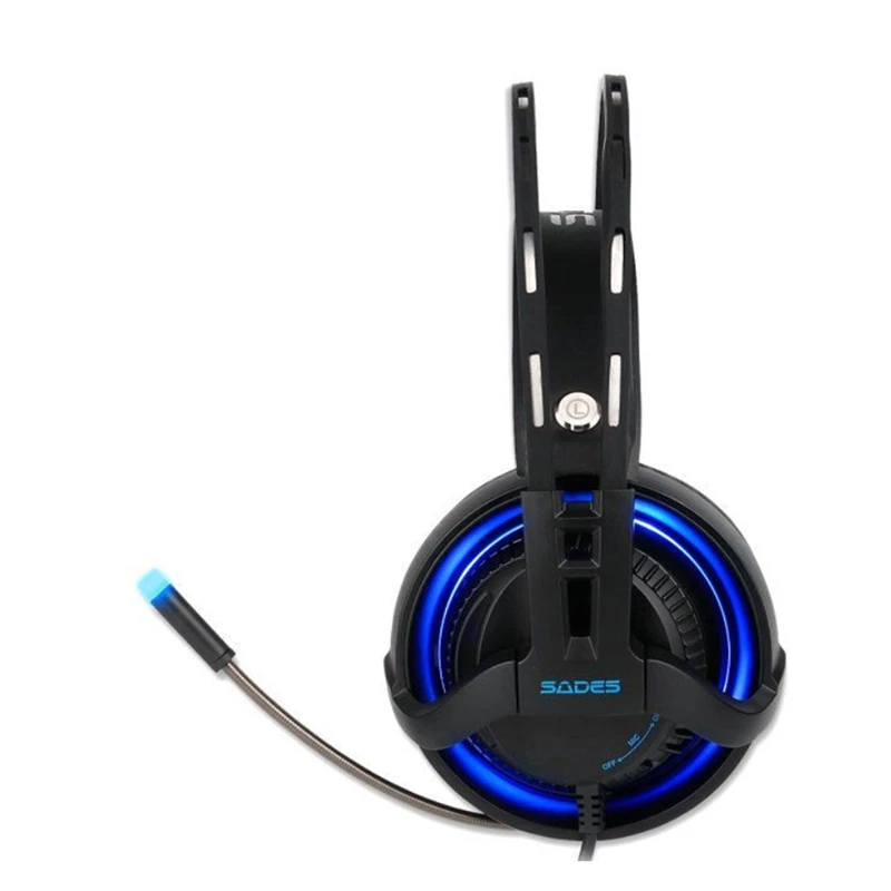 SADES R2 игровая гарнитура виртуальный канал 7 1 Surround Sound компьютерные наушники USB