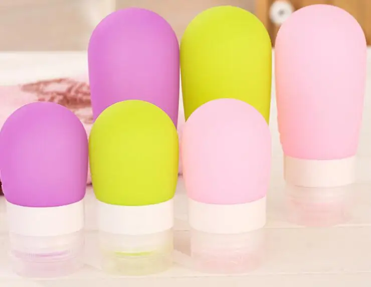 Бутылка силиконовая для эмульсии 1 шт. портативный контейнер шампуня геля душа