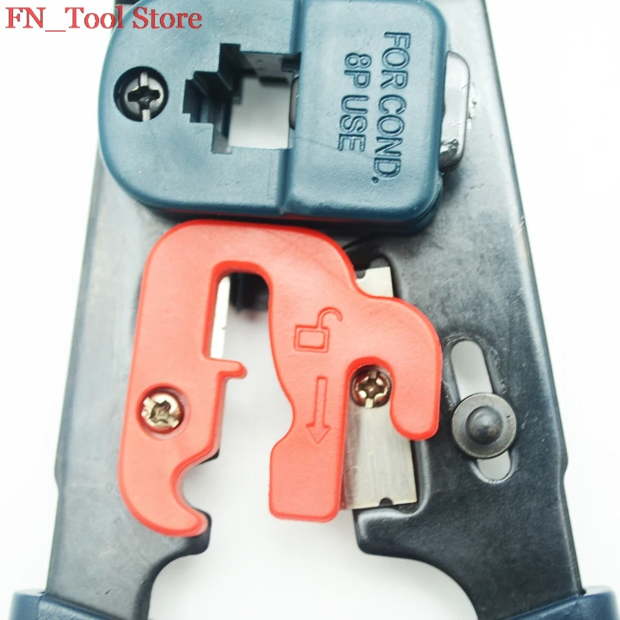 FASEN HT-208M сетевой инструмент 8P8C RJ-45 плоскогубцы телефонный терминал плоскогубцы RJ45