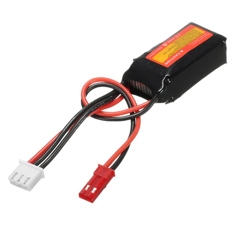 Новейший Tiger Power 7 4 в 450 мАч 60C 2S Lipo разъем батареи JST для радиоуправляемых гоночных