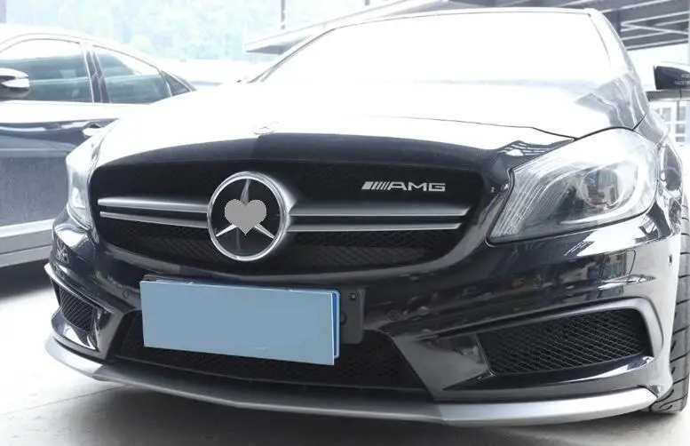 ABS автомобилей сетки переднего бампера решетка отделка Гонки Грили подходит для