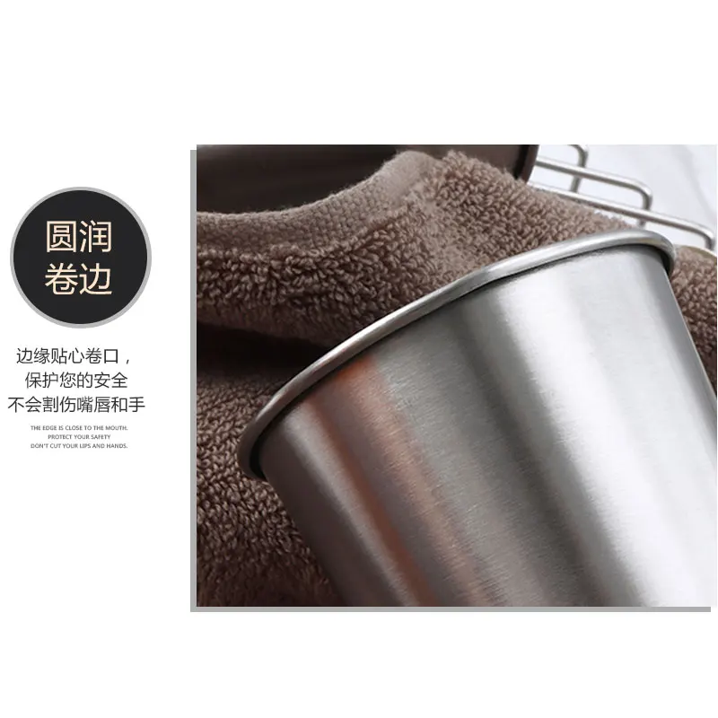 304 Stainless Steel Mugs Beer Mug Cups Travel Coffee Anniversary Gifts for Husband | Дом и сад