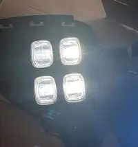DRL для hyundai Creta IX25 Светодиодный дневной ходовой светильник Южноамериканская версия противотуманные DRL с желтой лампа для поворотного сигнала