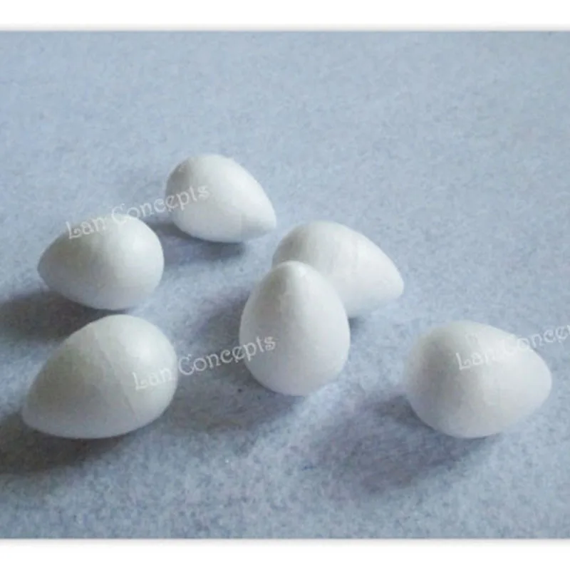 Оптовая продажа 20 мм x 30 пенопластовые шарики бутоны для праздника сделай сам