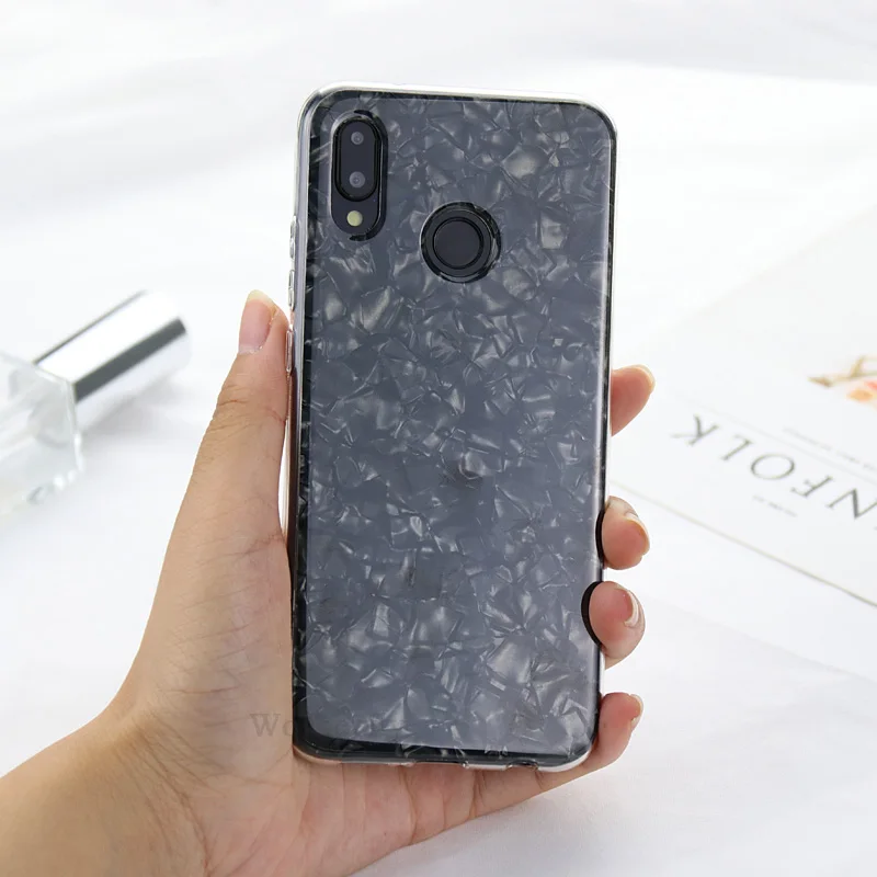 Роскошный чехол для телефона с раковиной для Honor 8X10 9 lite 7C 8A Pro Чехол для huawei P30 P10 P20 Lite Y9 Y7 Pro P Smart
