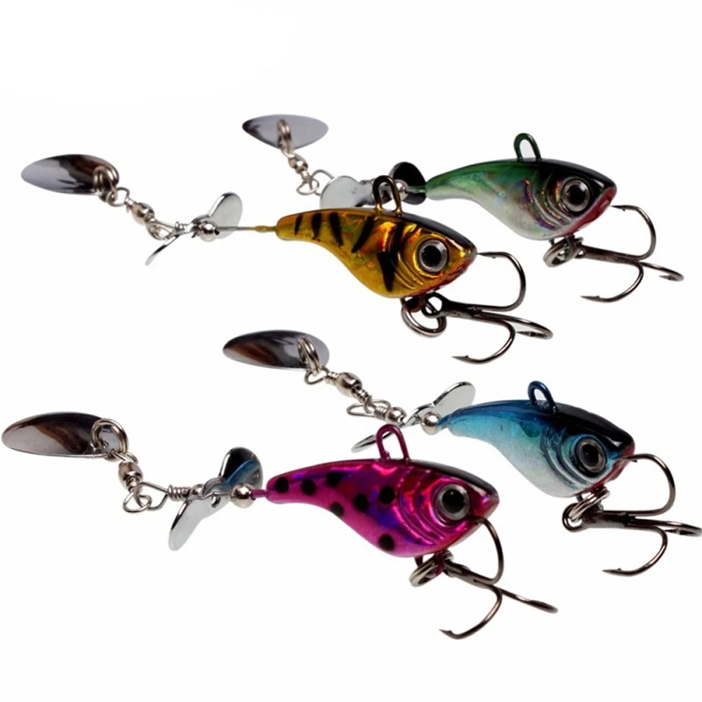 Peche 1 шт. Спиннер рыболовные приманки свинцовые воблеры и крутящиеся блесток