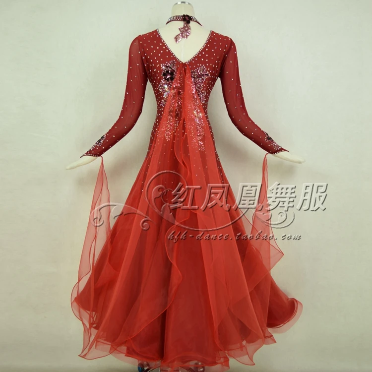 Новинка костюмы для бальных танцев сексуальные ожерелья senior stones платье с