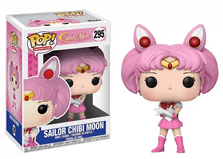 Funko pop Сейлор Мун и луна Чиби Мун Сейлор Плуто Сейлор Уран Сейлор Нептун vc фигурка Коллекционная модель игрушки - Цвет: 295