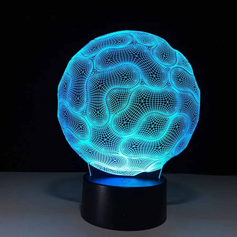 Акриловая панель 3D Light s 7 цветная лампа с сенсорным управлением акриловая 3d