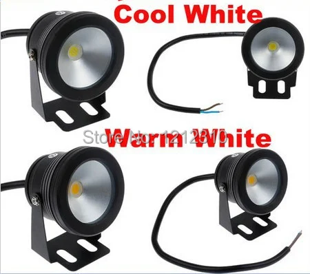 10W LED Flood Light Underwater Lamp Cool/Warm White Waterproof IP68 DC12V 1000LM led spotlight outdoor underwater light | Лампы и
