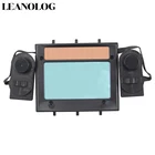 Сварочная маскашлемколпачок сварщика с автоматическим затемнением на солнечной батарее, с регулировкой большого обзора, 4 датчика дуги, DIN5-DIN13