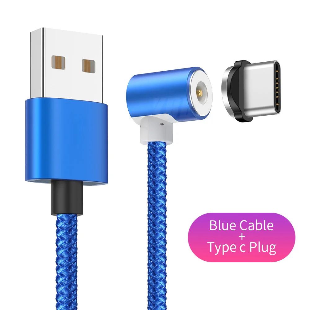 1M Type C YBD 1 м Магнитный usb кабель для зарядки samsung Xiao mi Red mi Note 7 mi 9 mi cro USB C кабель USB провод для iPhone huawei Honor - Цвет: 1M Type C