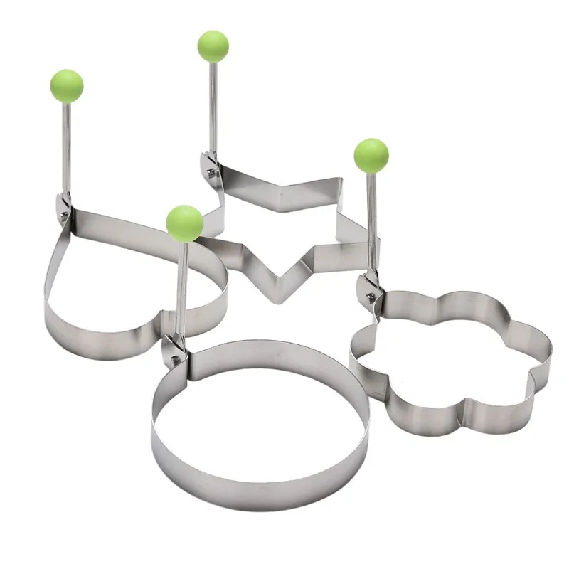 4 шт./лот лидер продаж милая форма для омлета из нержавеющей стали приспособление