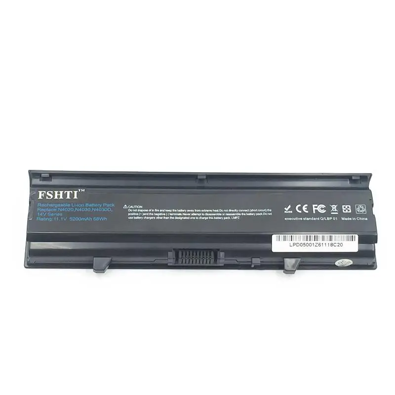 Аккумулятор для ноутбука Dell Inspiron 14V 14VR M4010 N4020 N4030 N4030D TKV2V W4FYY X3X3X 0M4RNN FMHC10 5200 мАч 6