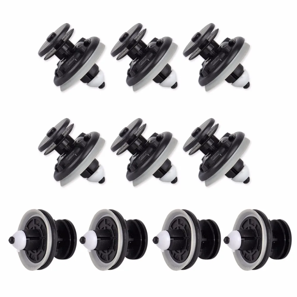 CITALL 6Q0868243 10 шт. нажимной фиксатор панели с уплотнителем для VW Golf Jetta Tiguan Passat 2004-2011 2012 2013