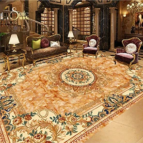 Европейский роскошный ковер для гостиной, спальни, кухни, коридора, наполненный ковриком, прикроватный, татами, для дома, Противоскользящий коврик для мытья - Цвет: 6