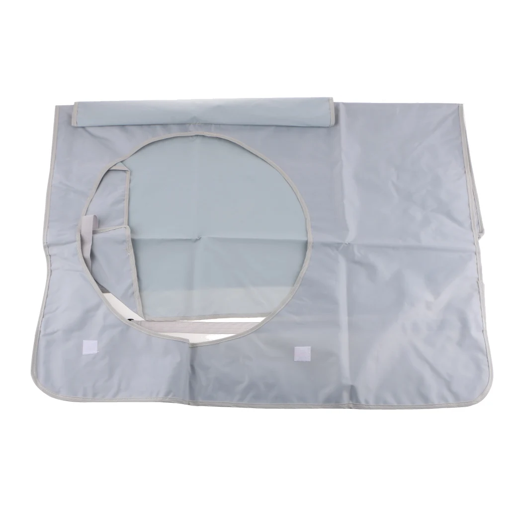 Silver Grey Size 2 Водонепроницаемый открытый рабочий кондиционер крышка пыли Дождь Снег защита крышка протектор - Цвет: Silver Grey Size 2